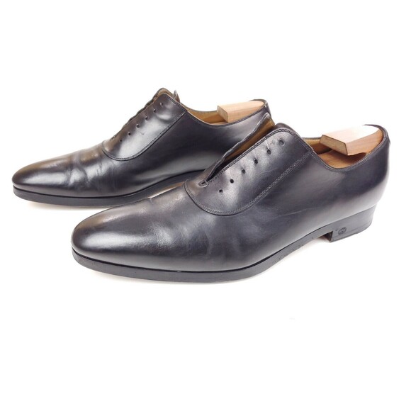 Gucci Hylands Plain Toe Oxford, Black, Size 8 US 9 Made in Italy - Picture 4 of 10